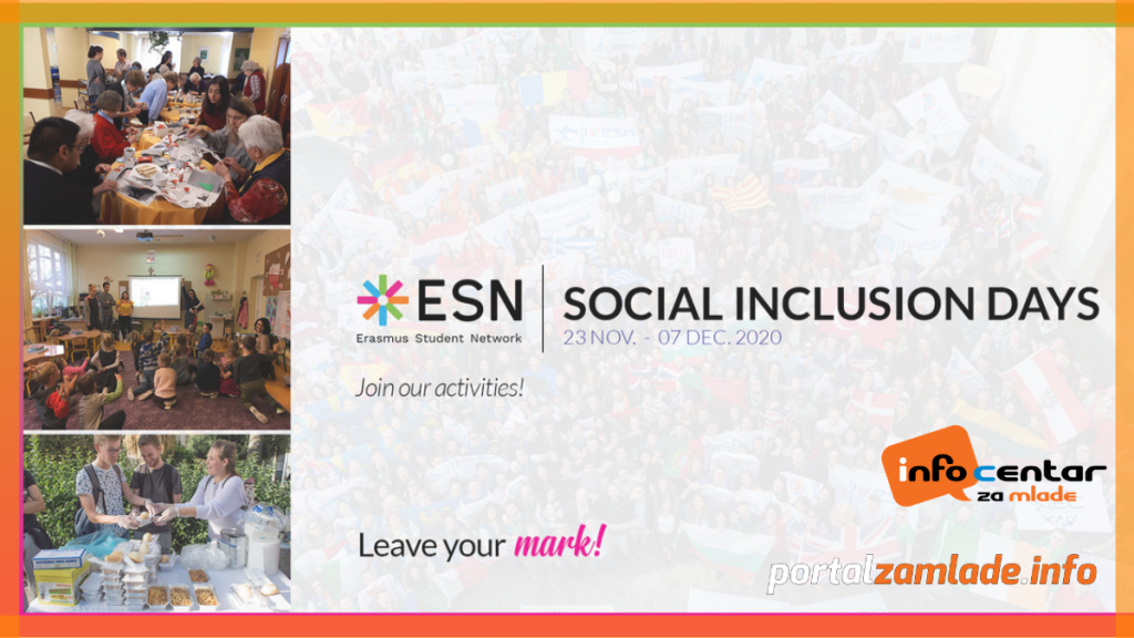 ESN organizira Dane društvene uključenosti