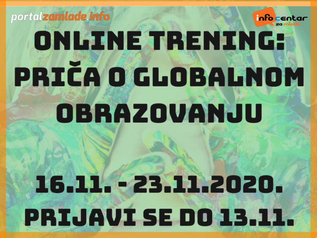 ONLINE TRENING PRIČA O GLOBALNOM OBRAZOVANJU