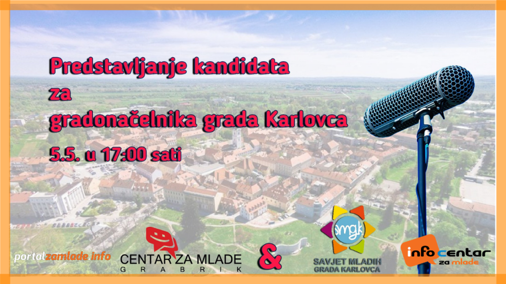 Predstavljanje kandidata za gradonačelnika grada Karlovca